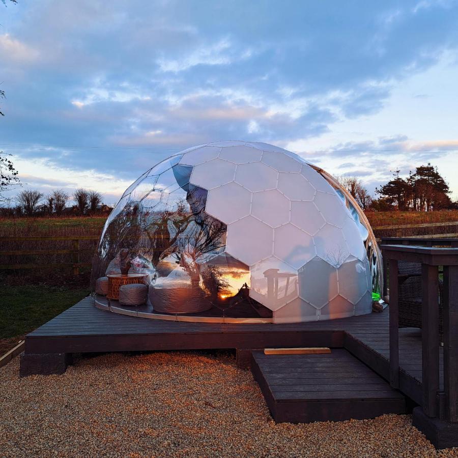 Luxury Glamping Dome With Views Of The Burren Villa Boston Ngoại thất bức ảnh