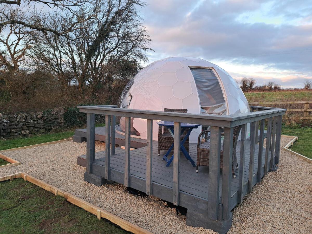 Luxury Glamping Dome With Views Of The Burren Villa Boston Ngoại thất bức ảnh